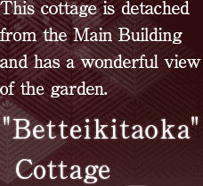 This cottage is detached from the Main Building and has a wonderful view of the garden. 